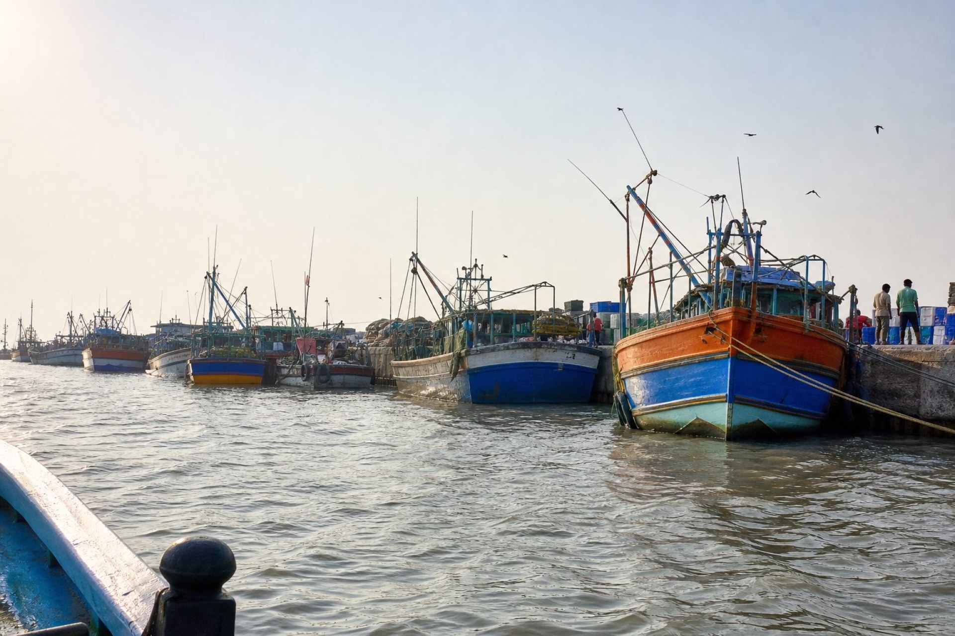 Fishing Harbour — open the stop details.